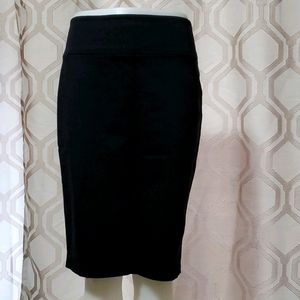 2/$40 BNWOT Black stretch pencil skirt